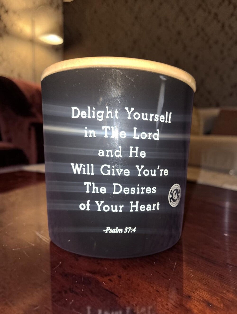 Inspirational Ceramic Candle - Eucalyptus & Aloe