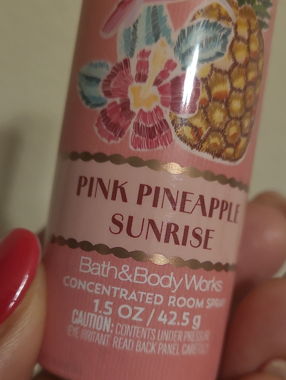 Bath & Body Works Pink Pineapple Sunrise Room Spray - photo 2