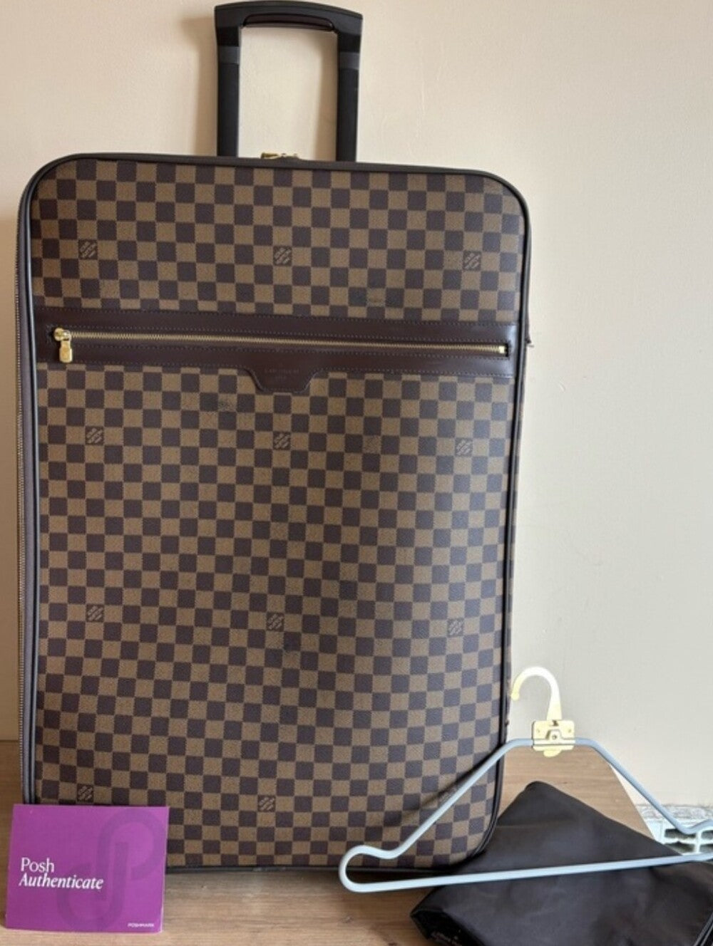 Louis Vuitton Pegase 70 Damier Ebene Rolling Suitcase